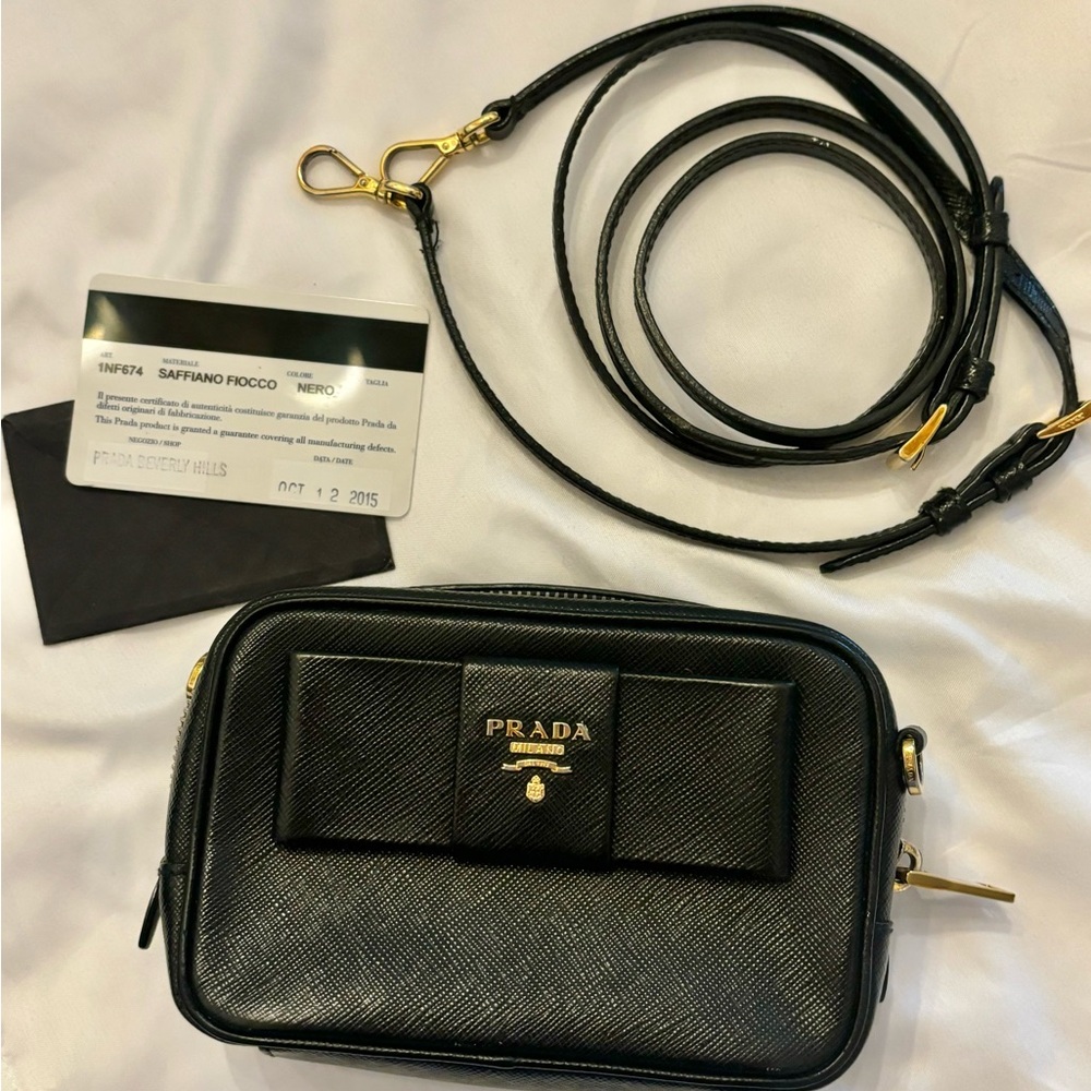 Mini Prada saffiano